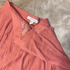 PINK/ CORAL MINI SKIRT